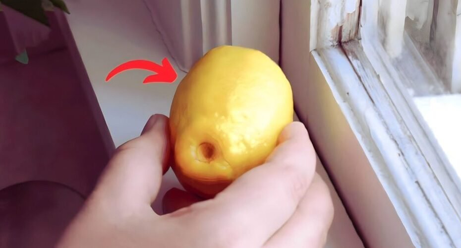 Laissez 4 citrons sur le rebord de la fenêtre et vous ne vous arrêterez pas : tout le monde le fait.