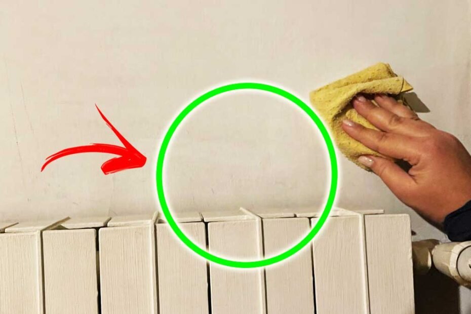 Comment prévenir la formation de moisissure autour et derrière les radiateurs