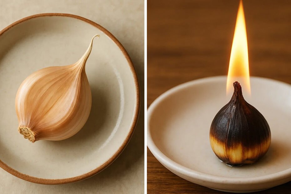 I benefici del bruciare uno spicchio d’aglio: una pratica antichissima