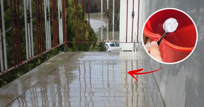 Comment nettoyer rapidement le balcon avec la méthode de la pluie