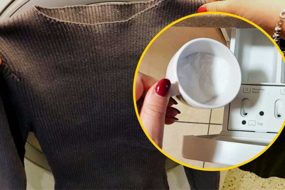 Ne jetez pas les vêtements décolorés : jetez 1 tasse de cet ingrédient dans la machine à laver