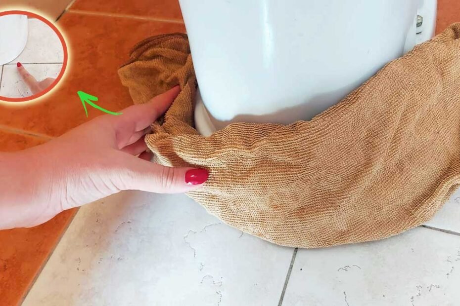 Comment éliminer le halo qui se forme autour de la base des sanitaires