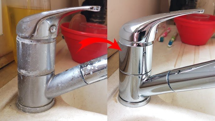 La saleté a disparu sous vos yeux ! Comment nettoyer un robinet pour qu&rsquo;il brille