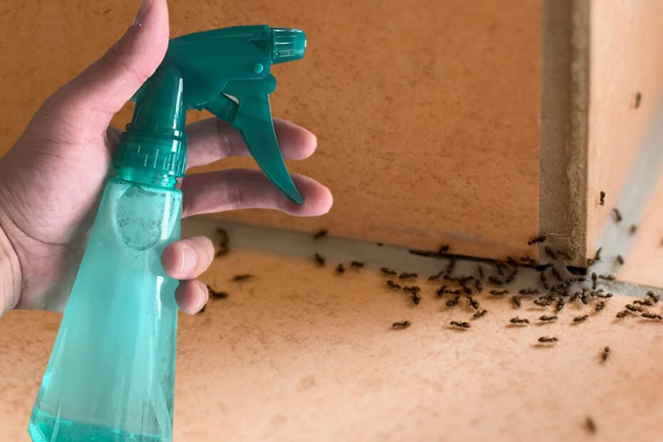 Insecticide naturel DIY pour éloigner les fourmis, les mouches, les moustiques et les araignées de la maison