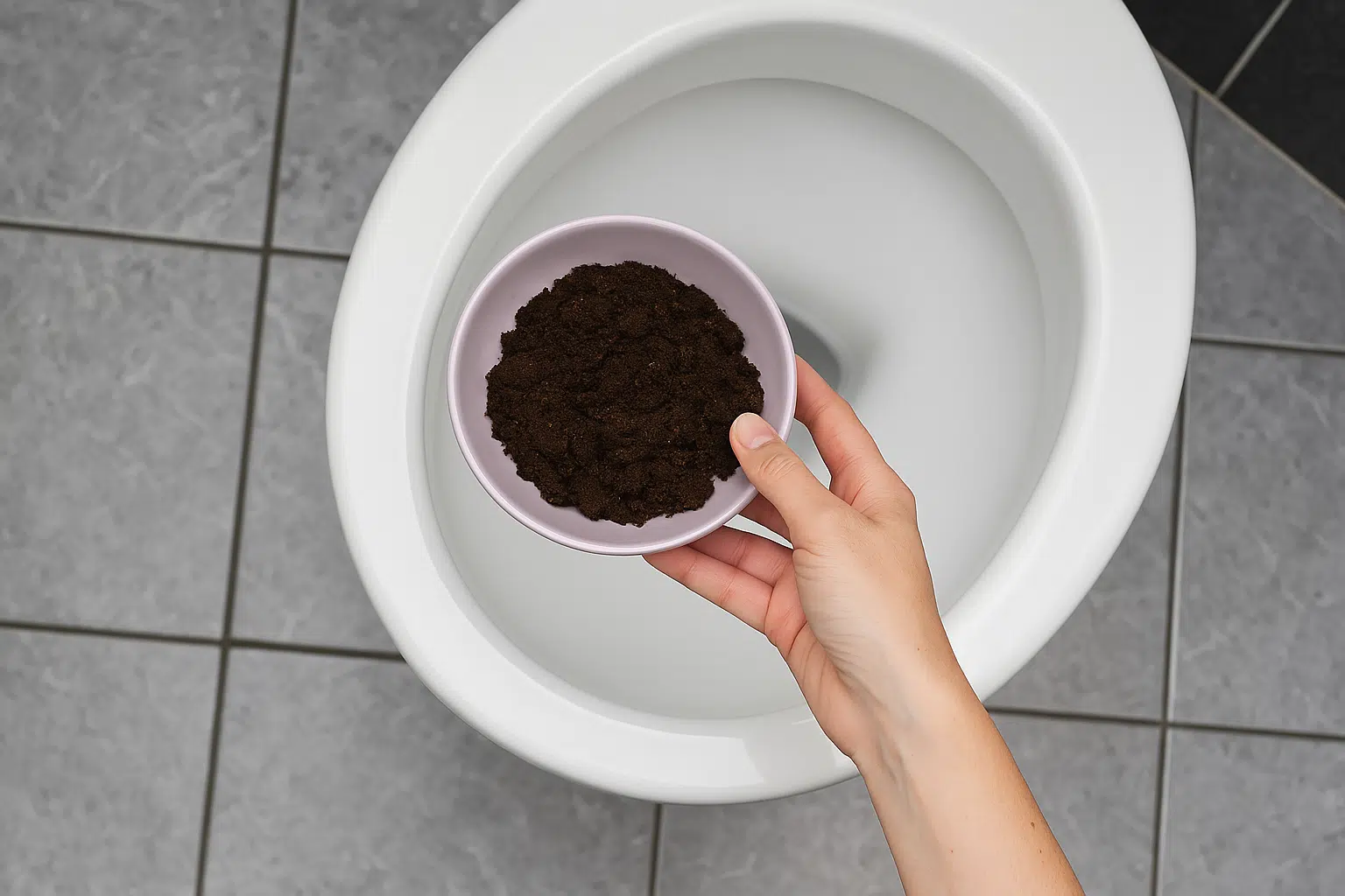 Ne jetez pas les fonds de café : versez-les dans l’eau pour le garder propre!