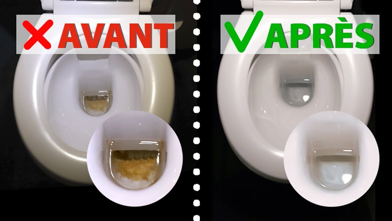 Comment NETTOYER et BLANCHIR ses WC FACILEMENT !