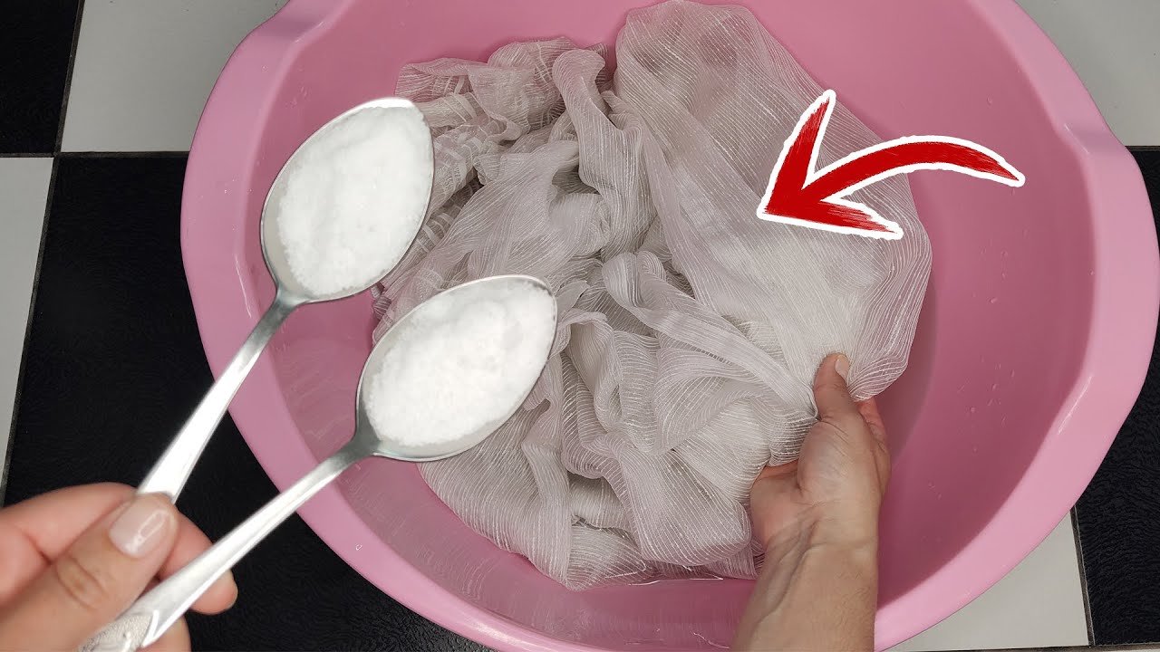 Comment laver le tulle pour le rendre blanc neige 💥 Résultats incroyables !