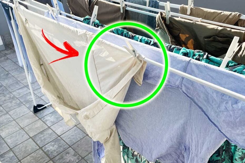 Comment faire quand les draps étaient étendus en été après pas odorant?