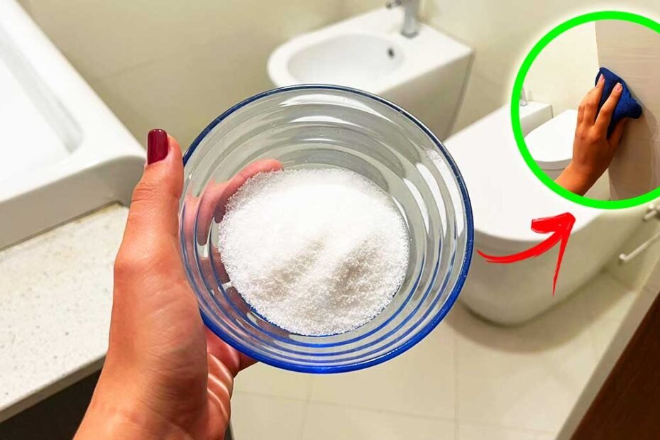 Comment nettoyer les toilettes et les sanitaires de la salle de bain avec du percarbonate de sodium