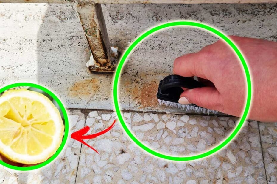 Comment éliminer la rouille dans le balcon avec 4 + 1 simples remèdes