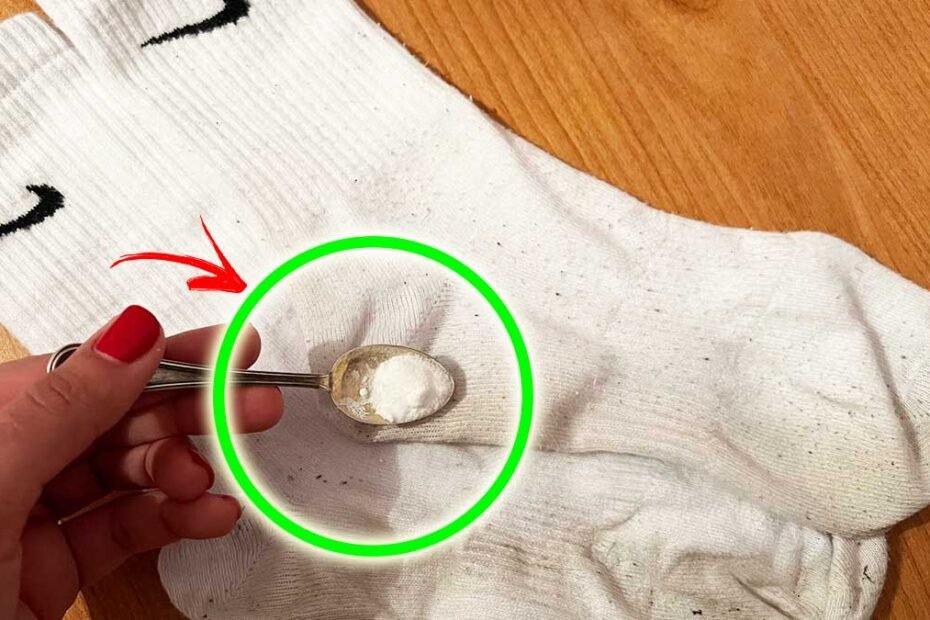 Comment blanchir les chaussettes en éponge avec des remèdes naturels