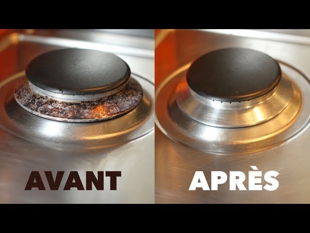 Comment NETTOYER FACILEMENT des BRÛLEURS de GAZINIÈRE ! – Astuce écologique, économique et efficace