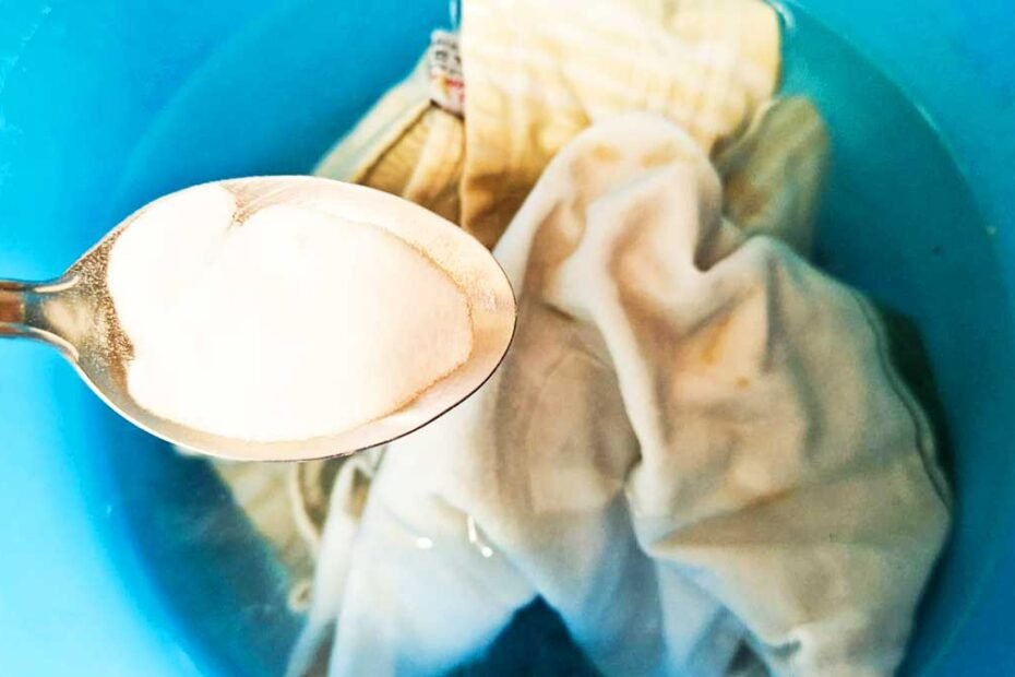 Comment utiliser le percarbonate pour blanchir les serviettes