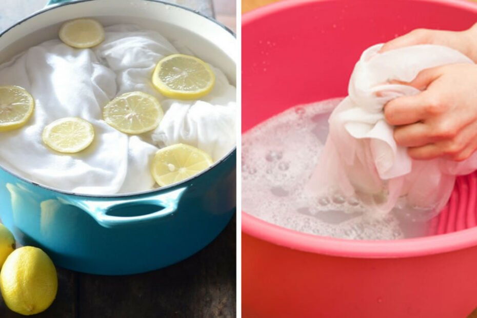 3 astuces pour blanchir le linge et éliminer toutes sortes de taches