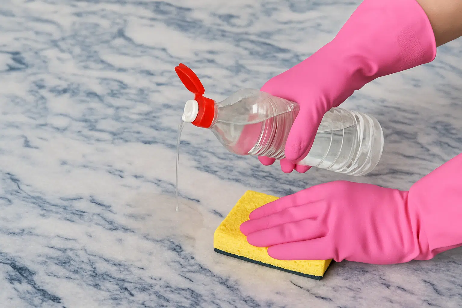 Tout nettoyer avec du vinaigre blanc ? C’est une grosse erreur pour ces surfaces, qui ne le supportent pas (massacre garanti !).