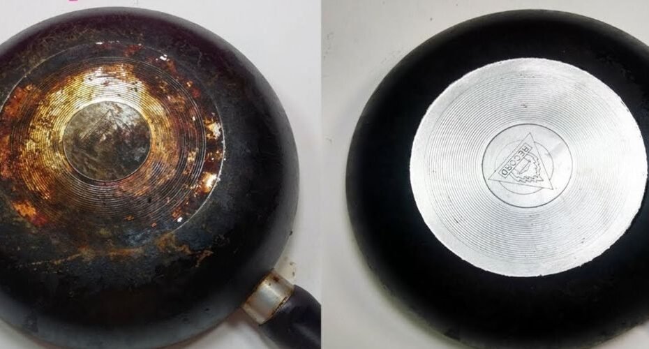 Casseroles encrassées, comment les nettoyer naturellement : cela ne prendra que quelques secondes