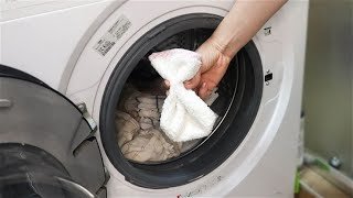 Je le mets dans la machine chaque fois que je veux blanchir des chiffons et enlever les taches