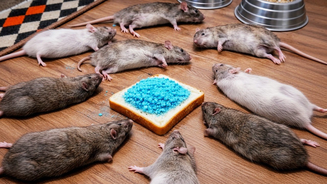 BOMBE! MORT INSTANTANÉE POUR TOUS! COMMENT TUER LES RATS INSTANTANÉMENT SANS POISON, DÉPENSER RIEN