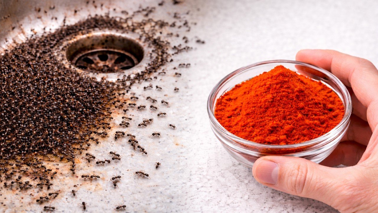 Éliminez les fourmis en 1 minute ! Mieux que le poison