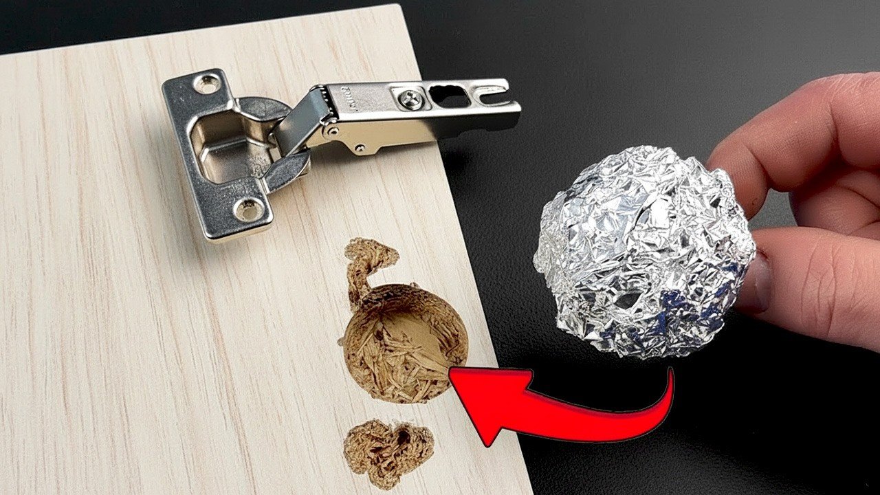 Méthode Surprise, Carpenter de 50 ans ! Mettez d&rsquo;aluminium sur la charnière laissez-vous surprendre