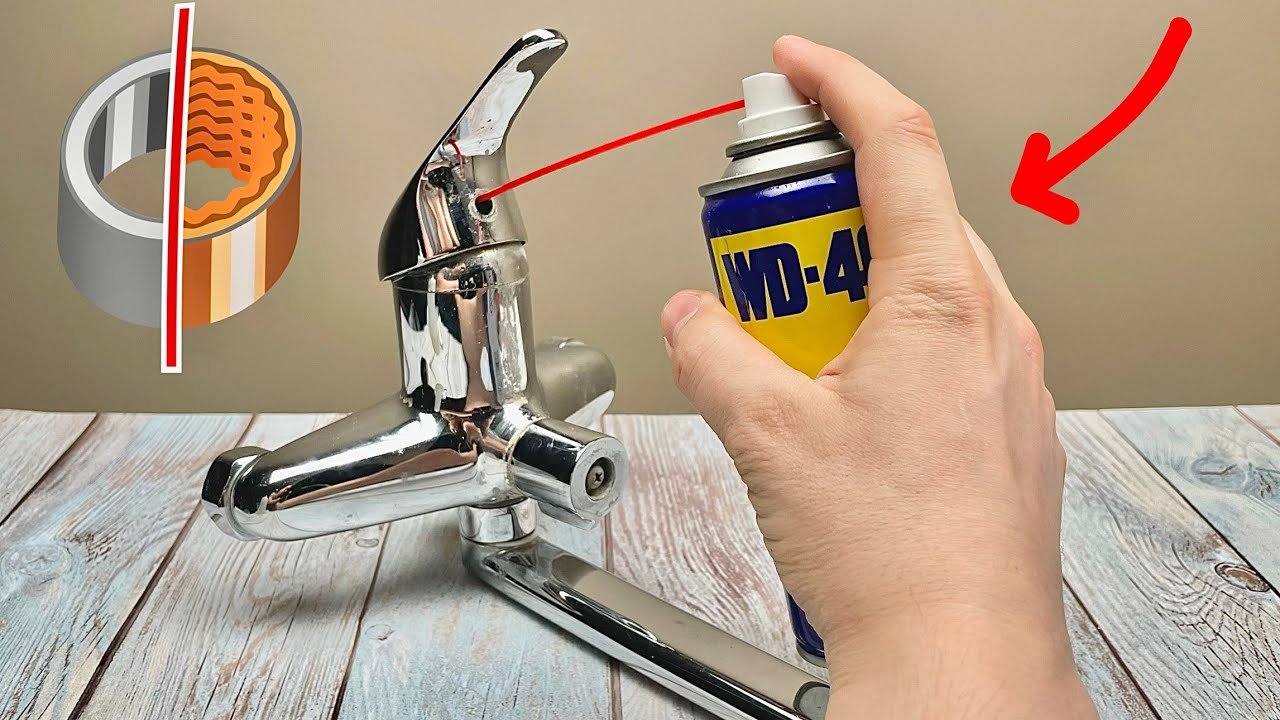 🔥🔥Cette technique m&rsquo;a été enseignée par un plombier GÉNIAL COMMENT réparer une cartouche de robine