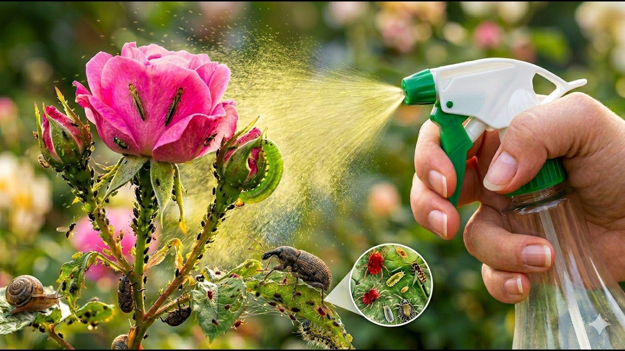 Éliminez les parasites des rosiers en quelques secondes : la formule naturelle ultime