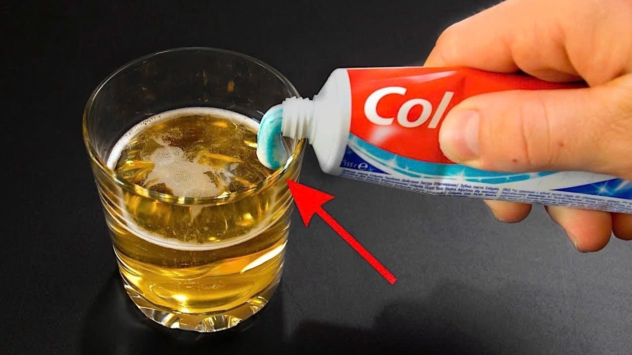 Mélangez du dentifrice avec de la bière😱Vous ne croirez pas le résultat incroyable | Conseils de cr