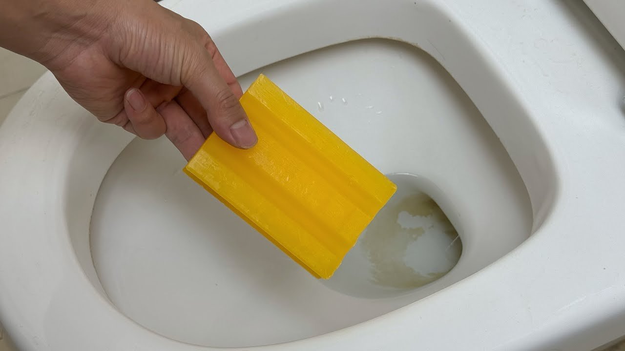 Mettez un savon dans les toilettes, une demi-année ne pas brosser Ni sale ni malodorant,