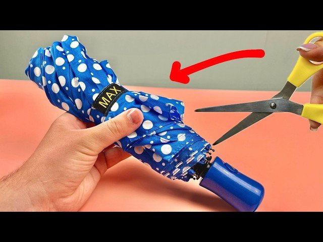 🔥🔥Ne jetez pas vos vieux parapluies avant d&rsquo;avoir regardé cette vidéo ! Une couturière intelligent
