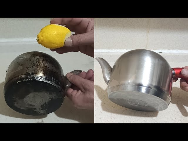 Une méthode miracle pour faire briller une bouilloire brûlée | Comment nettoyer une bouilloire brûlée ?