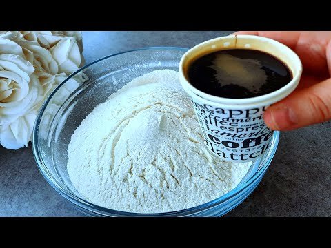 Ajoutez simplement le café à la farine ! Très peu de gens connaissent ce secret !