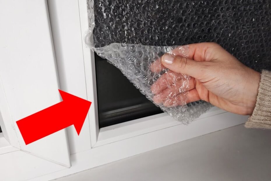 Voilà pourquoi vous devez coller du PAPIER À BULLES sur vos fenêtres 💥 Ça marche vraiment !