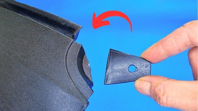 Peu de gens connaissent cette méthode simple pour réparer un pare-chocs en plastique cassé