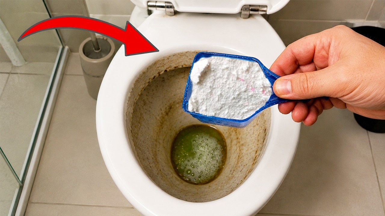 INCROYABLE. Versez la POUDRE BLANCHE dans votre salle de bain et REGARDEZ CE QUI SE PASSE 💥