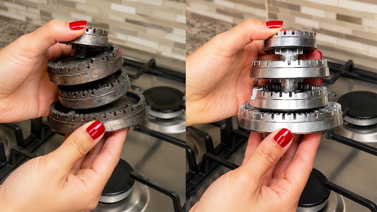 Comment redonner un aspect neuf à une plaque de cuisson sale grâce à un produit japonais fait maison